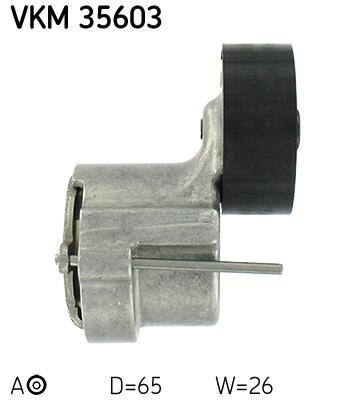 Galet tendeur de courroie d'accessoire SKF ref. VKM 35603